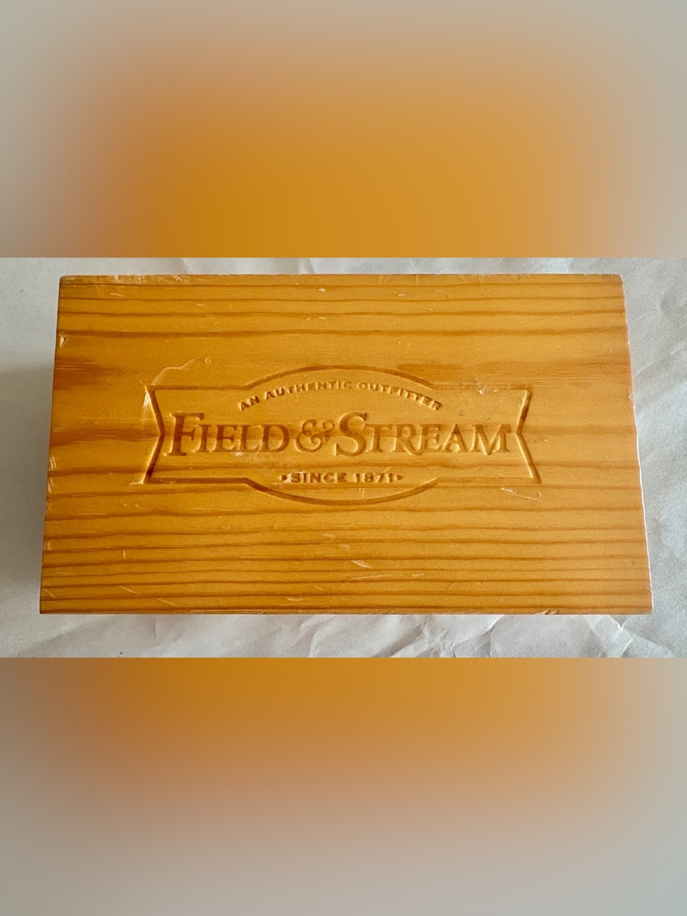Field & Stream Rustic Wooden Storage Box - Picture 2 of 10
